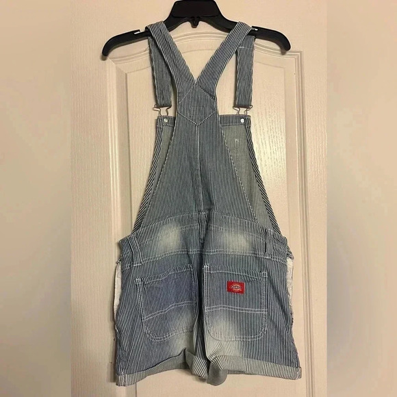 Dickies Striped Overalls - Picture 2 of 3